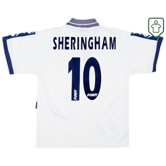 Maglia retrò casa uomo Tottenham Hotspur 1995/97 Sheringham #10 Maglia retrò casa uomo Tottenham Hotspur 1995/97 Sheringham #10