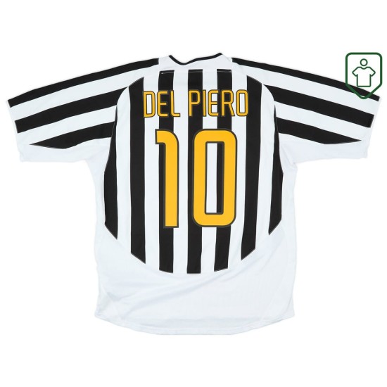 Maglia retrò Juventus 2003/04 Casa Uomo Del Piero #10 Maglia retrò Juventus 2003/04 Casa Uomo Del Piero #10