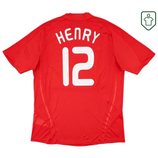 Maglia retrò Francia 2007/08 trasferta da uomo Henry #12 Maglia retrò Francia 2007/08 trasferta da uomo Henry #12