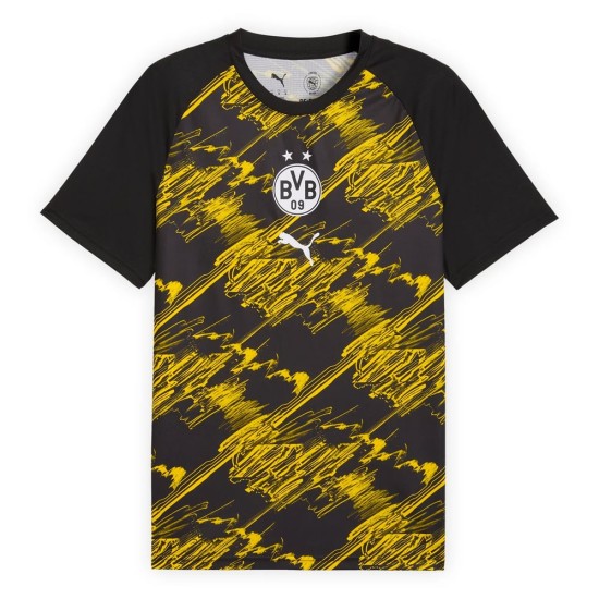 Uomo BVB Borussia Dortmund 2025/26 Maglia Prepartita Terza Uomo BVB Borussia Dortmund 2025/26 Maglia Prepartita Terza