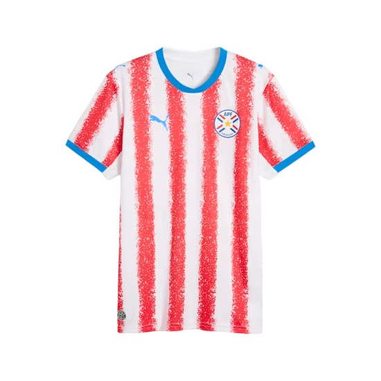 Maglia Coppa del Mondo 2026 Casa Paraguay Bambino Maglia Coppa del Mondo 2026 Casa Paraguay Bambino