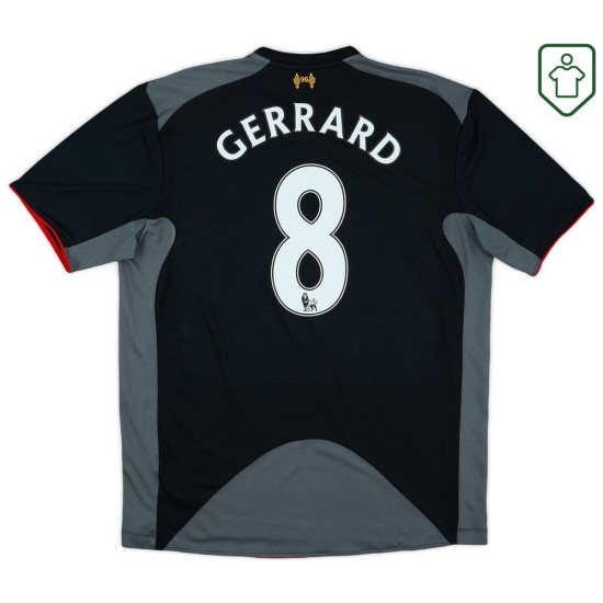 Maglia retrò trasferta uomo Liverpool 2012/13 Gerrard #8 Maglia retrò trasferta uomo Liverpool 2012/13 Gerrard #8