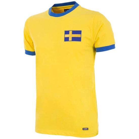 Maglia retrò Svezia 1970 da uomo Maglia retrò Svezia 1970 da uomo