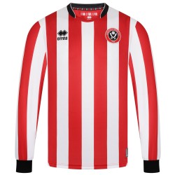Maglia da casa manica lunga 2025/26 dello Sheffield United da uomo