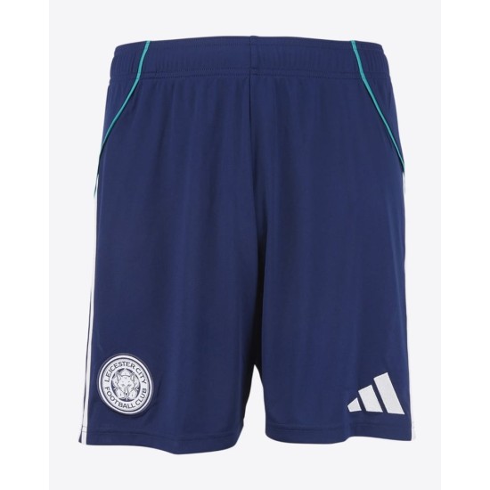 Uomo Leicester City 2025/26 Pantaloncini Trasferta Uomo Leicester City 2025/26 Pantaloncini Trasferta