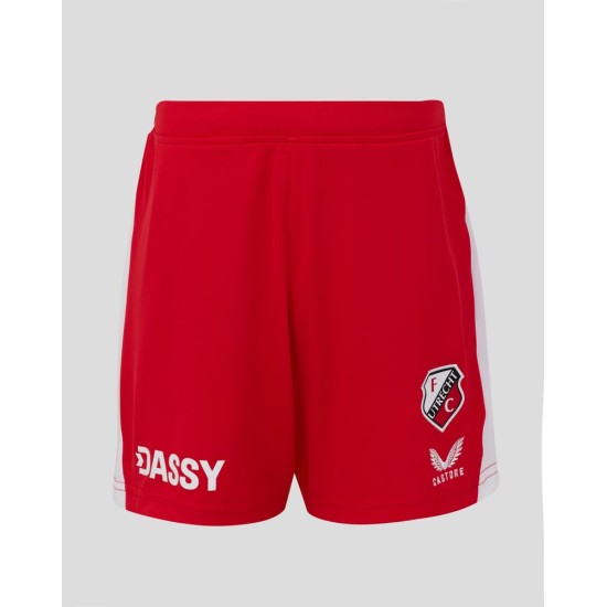 Uomo FC Utrecht 2025/26 Pantaloncini Casa Uomo FC Utrecht 2025/26 Pantaloncini Casa
