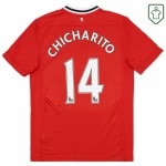 Maglia retrò casa uomo Manchester United 2011/12 Chicharito #14 Maglia retrò casa uomo Manchester United 2011/12 Chicharito #14