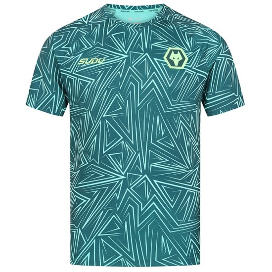 Uomo Wolverhampton Wanderers 2025/26 Maglia Pre Gara Trasferta Uomo Wolverhampton Wanderers 2025/26 Maglia Pre Gara Trasferta