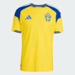 Maglia casa autentica Coppa del Mondo 2026 Svezia bambino
