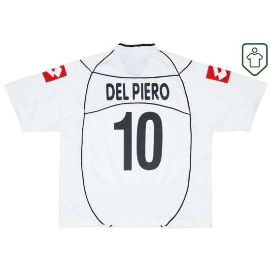 Maglia retrò Juventus 2002/03 Trasferta Uomo Del Piero #10 Maglia retrò Juventus 2002/03 Trasferta Uomo Del Piero #10