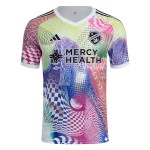 Maglia Terza Pre Match Bianca Donna FC Cincinnati 2025 Maglia Terza Pre Match Bianca Donna FC Cincinnati 2025