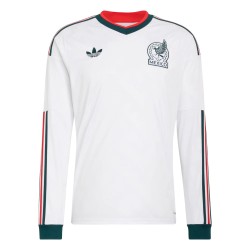 Maglia Coppa del Mondo 2026 Trasferta Maniche Lunghe Messico Uomo