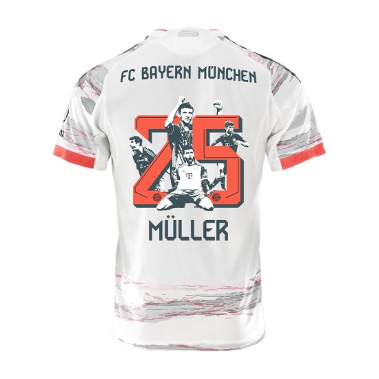 Maglia Speciale Müller Uomo Bayern Monaco 2025/26 Maglia Speciale Müller Uomo Bayern Monaco 2025/26