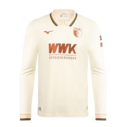 Uomo FC Augsburg 2025/26 Maglia Manica Lunga Speciale Crema