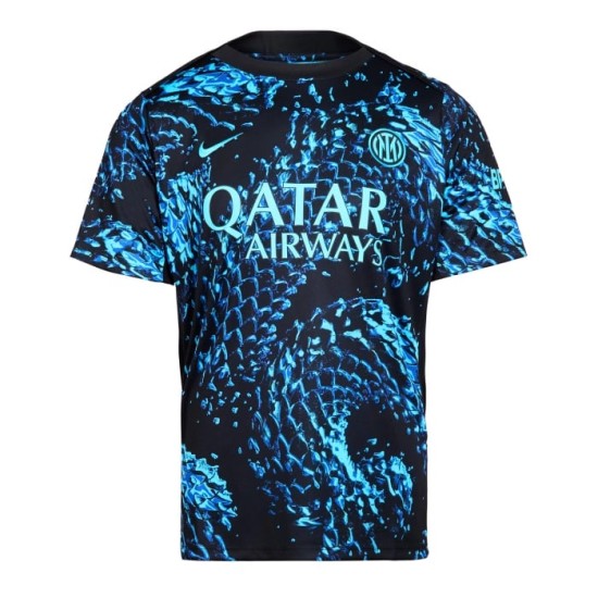 Maglia terza pre-partita blu Inter 2025/26 bambino Maglia terza pre-partita blu Inter 2025/26 bambino