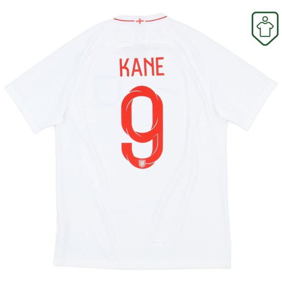 Maglia retrò Inghilterra 2018/19 casa da uomo Kane #9 Maglia retrò Inghilterra 2018/19 casa da uomo Kane #9