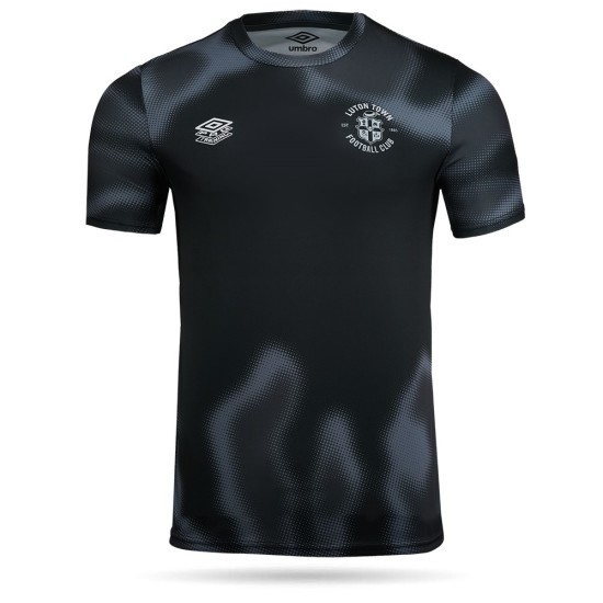 Maglia da riscaldamento terza Luton Town 2024/25 Uomo - Grigio Maglia da riscaldamento terza Luton Town 2024/25 Uomo - Grigio