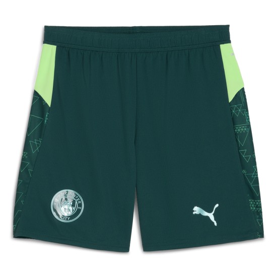 Uomo Manchester City 2025/26 Terzi Pantaloncini da Calcio Uomo Manchester City 2025/26 Terzi Pantaloncini da Calcio