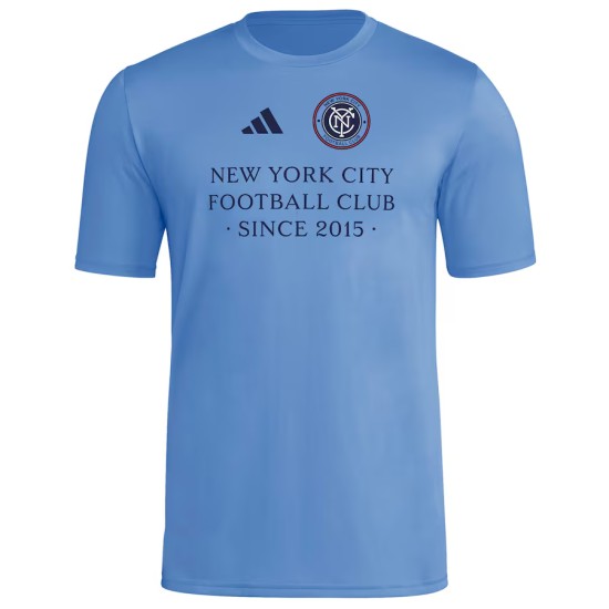 Maglia Terza Hook AEROREADY Blu Bambino New York City FC 2025 Maglia Terza Hook AEROREADY Blu Bambino New York City FC 2025