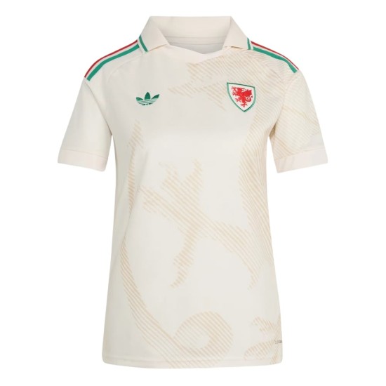 Maglia Coppa del Mondo 2026 Trasferta Galles Donna Maglia Coppa del Mondo 2026 Trasferta Galles Donna