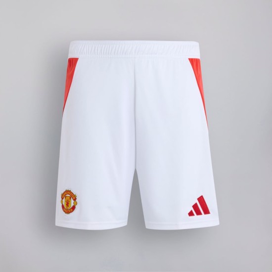 Pantaloncini Casa Manchester United Uomo 2024/25 - Bianco