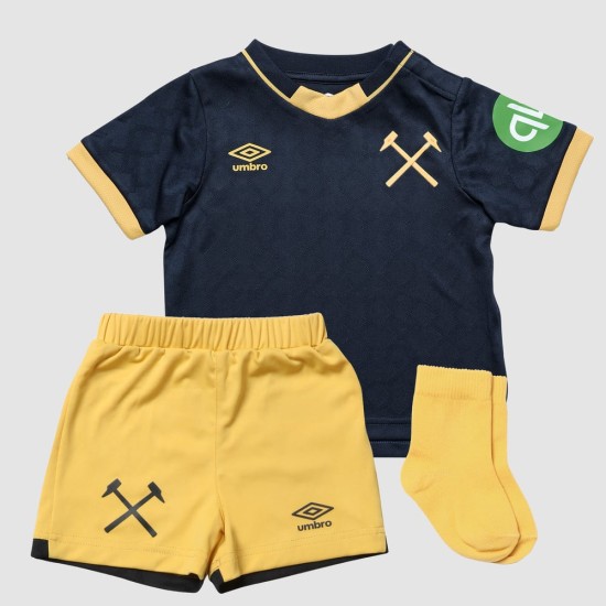 Bambino West Ham United 2025/26 Terza Kit