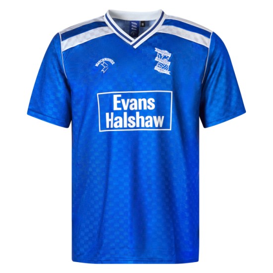 Maglia rétro home 88/89 Matchwinner Evans Halshaw Birmingham City uomo Maglia rétro home 88/89 Matchwinner Evans Halshaw Birmingham City uomo