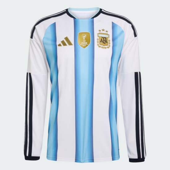 Maglia a maniche lunghe home Coppa del Mondo 2026 Argentina bambino Maglia a maniche lunghe home Coppa del Mondo 2026 Argentina bambino