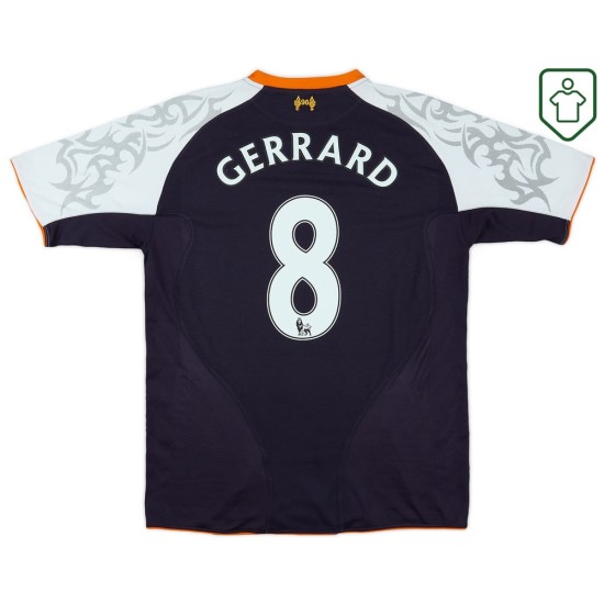 Maglia retrò terza uomo Liverpool 2012/13 Gerrard #8 Maglia retrò terza uomo Liverpool 2012/13 Gerrard #8