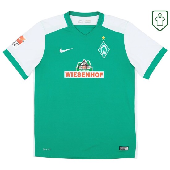 Maglia retrò Werder Brema 2015/16 Casa Uomo Maglia retrò Werder Brema 2015/16 Casa Uomo