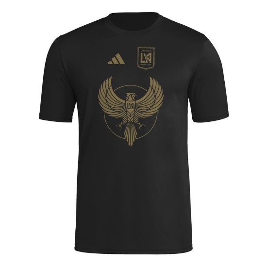 Maglia Terza Hook AEROREADY Nera Uomo Los Angeles FC 2025 Maglia Terza Hook AEROREADY Nera Uomo Los Angeles FC 2025