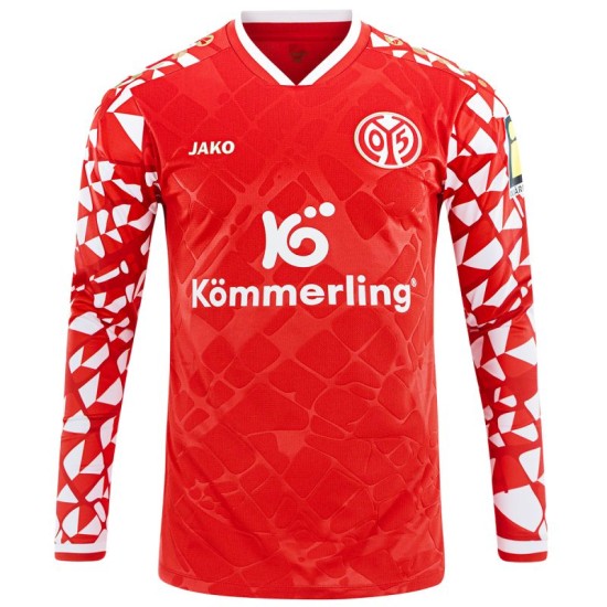 Maglia Donna Mainz 05 2025/26 Casa Manica lunga Maglia Donna Mainz 05 2025/26 Casa Manica lunga