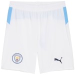 Pantaloncini Home Bianchi Manchester City 2025/26 Uomo