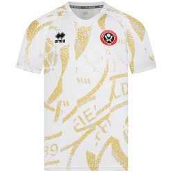Maglia Riscaldamento Terza Uomo Sheffield United 2025/26 - Bianco