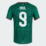 Maglia Ufficiale Casa Messico 2026 Uomo RAÚL #9 Maglia Ufficiale Casa Messico 2026 Uomo RAÚL #9