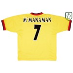 Maglia retrò trasferta uomo Liverpool 1997/98 McManaman #7 Maglia retrò trasferta uomo Liverpool 1997/98 McManaman #7