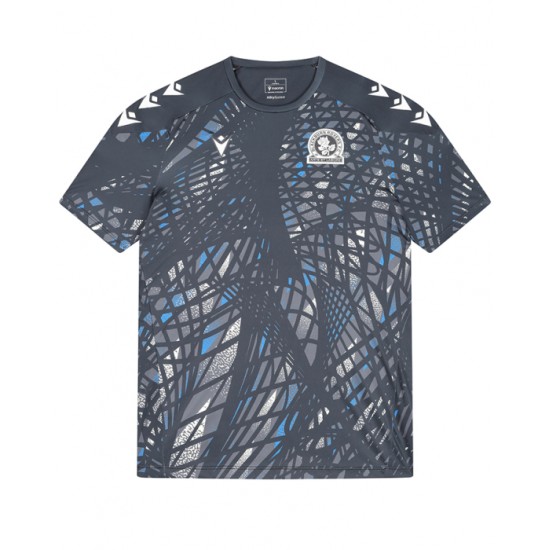 Uomo Blackburn Rovers 2025/26 Maglia Riscaldamento Terza Uomo Blackburn Rovers 2025/26 Maglia Riscaldamento Terza
