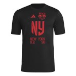 Maglia Terza Hook AEROREADY Nera Bambino New York Red Bulls 2025 Maglia Terza Hook AEROREADY Nera Bambino New York Red Bulls 2025