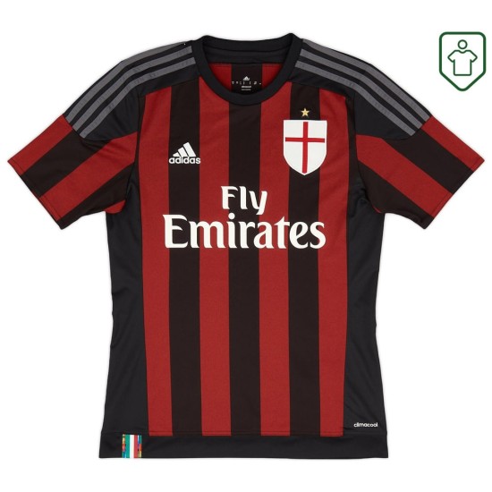 Maglia retrò Milan 2015/16 Casa Uomo Maglia retrò Milan 2015/16 Casa Uomo