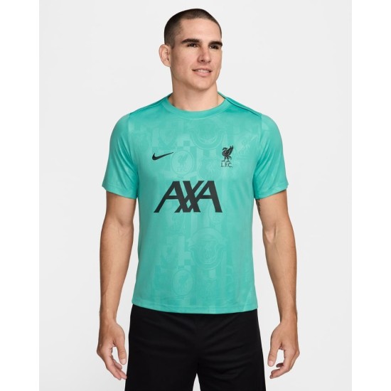Maglia Pre Match Trasferta Liverpool Uomo 2024/25 Maglia Pre Match Trasferta Liverpool Uomo 2024/25