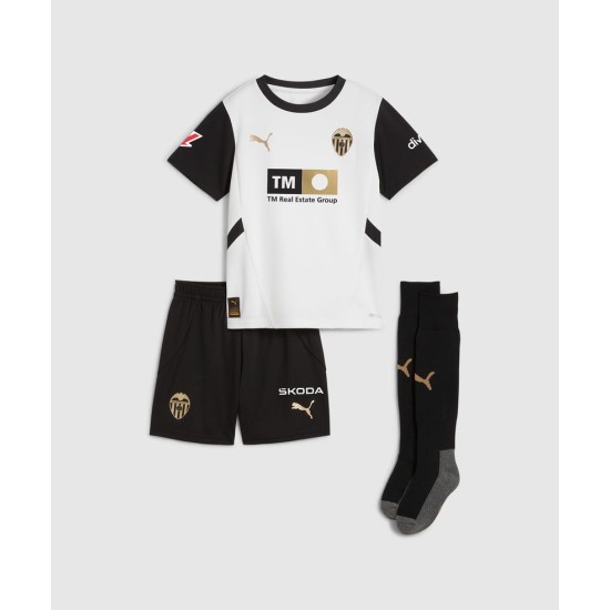 Kit casalingo bambini Valencia CF 2024/25