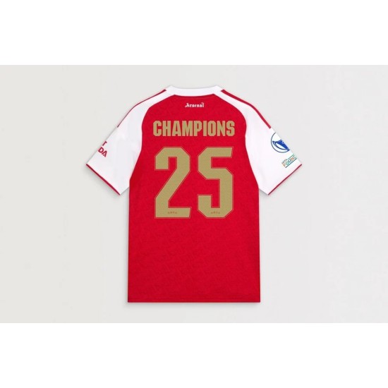 Maglia Bambino Arsenal 2025/26 Home Campioni UWCL Maglia Bambino Arsenal 2025/26 Home Campioni UWCL