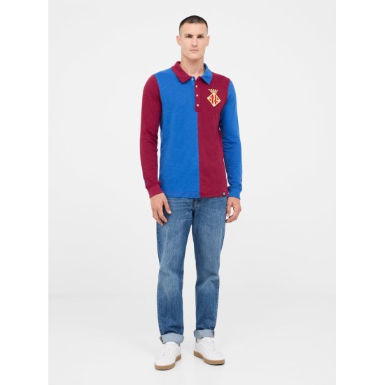 Maglia Retro home manica lunga bambino FC Barcellona 1899 Maglia Retro home manica lunga bambino FC Barcellona 1899