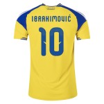 Maglia Autentica Home Svezia 2026 Bambino IBRAHIMOVIĆ #10 Maglia Autentica Home Svezia 2026 Bambino IBRAHIMOVIĆ #10