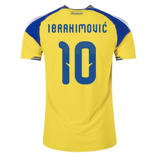 Maglia Autentica Home Svezia 2026 Bambino IBRAHIMOVIĆ #10 Maglia Autentica Home Svezia 2026 Bambino IBRAHIMOVIĆ #10