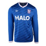Bambino Ipswich Town 2025/26 Maglia Casa Manica Lunga Bambino Ipswich Town 2025/26 Maglia Casa Manica Lunga