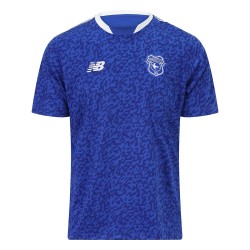 Maglia riscaldamento casa Cardiff City 2025/26 uomo Maglia riscaldamento casa Cardiff City 2025/26 uomo