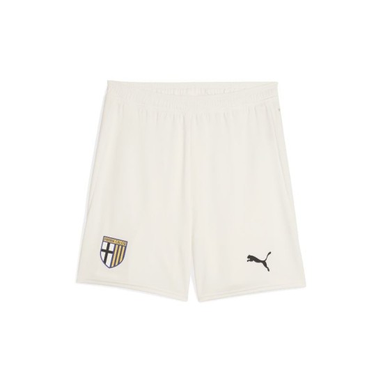 Pantaloncini Home Parma 2025/26 Uomo - Bianco Pantaloncini Home Parma 2025/26 Uomo - Bianco