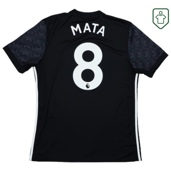 Maglia retrò trasferta uomo Manchester United 2017/18 Mata #8 Maglia retrò trasferta uomo Manchester United 2017/18 Mata #8