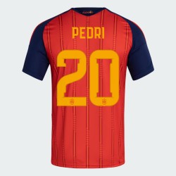 Maglia Ufficiale Casa Spagna 2026 Uomo PEDRI #20